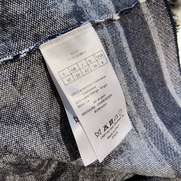 Dior chez moi cashmere sweater F38/US6 - Picture 11 of 11